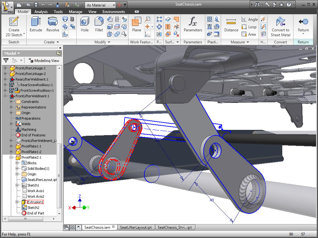 Autodesk inventor 2016 трехмерное моделирование деталей и выполнение электронных чертежей